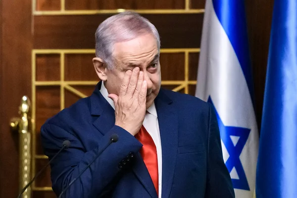 以色列总理本雅明 内塔尼亚胡在访问乌克兰基辅期间 2019年8月 高质量的照片 — 图库照片