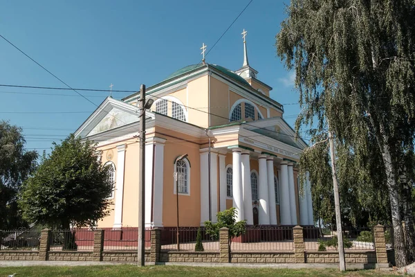 Igreja Ortodoxa São Nicolau Korets Região Rivne Ucrânia Agosto 2021 — Fotografia de Stock