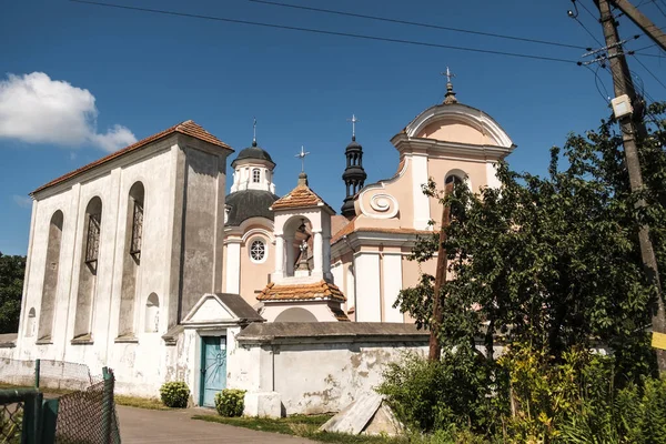 Zicht Oude Katholieke Kerk Van Anthony Korets Rivne Regio Oekraïne — Stockfoto