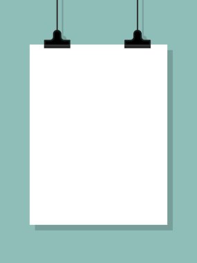 Vektör poster şablonu