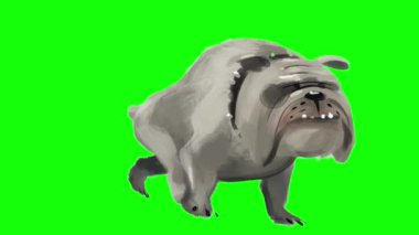 Köpek Yürüyüşü bisiklet animasyonu. Yüksek çözünürlükte tıkla.