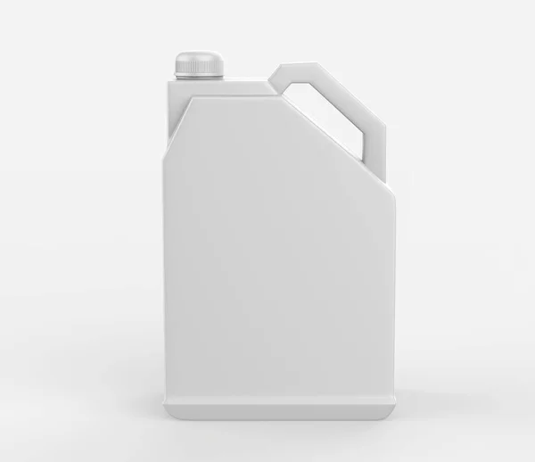 Plast Jerrycan Oil Rengöringsmedel Rengöringsmedel Abstergent Flytande Tvål Mjölk Juice — Stockfoto