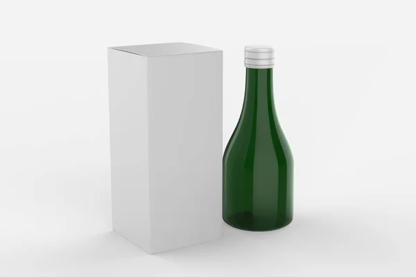 Mock Für Das Design Von Verpackungskosmetika Pharmazeutika Oder Behältern Für — Stockfoto