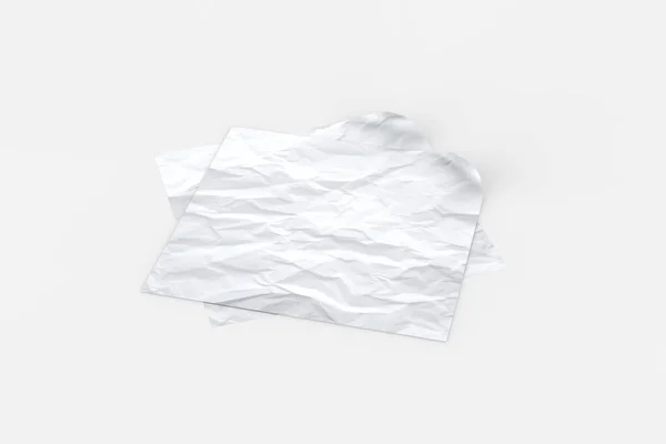 Διπλωμένες Κενές Αφίσες Κρέμονται Συνδετικούς Συνδετήρες Λευκά Φύλλα Χαρτιού Διασταυρώσεις — Φωτογραφία Αρχείου
