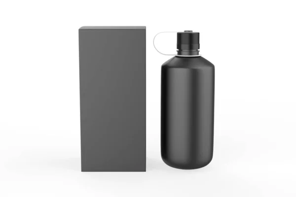 Realistisk Mockup Flaska För Drycker Universal För Olika Volymer Milliliter — Stockfoto