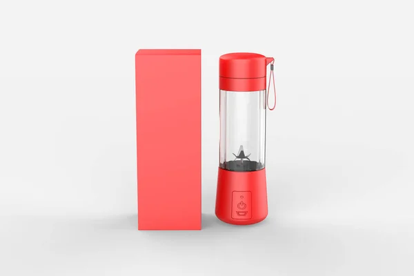 Kitchen appliance 380ml Mini usb rechargeable personal portable blender fruit3 3d illustration 
