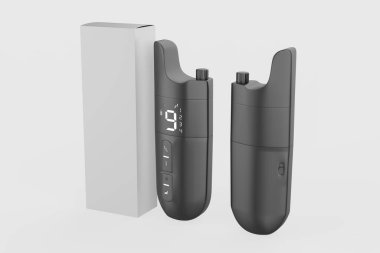 Yeni Geliştirme Tasarımı Bip Vibrasyonu 1000M Elektrik Su geçirmez Uzaktan Kumandalı Köpek Eğitimi Şok Tasması. 3d illüstrasyon