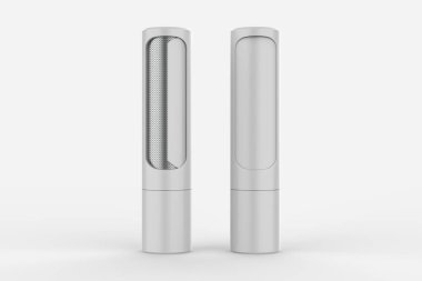 Hayvan Kılları Temizleme Aracı, Kendi Kendini Temizleyen Tabanlı Çift Taraklı Lint Fırçası Köpek Kedi Kürkünü Kıyafetlerinden Çıkartıyor. 3d illüstrasyon