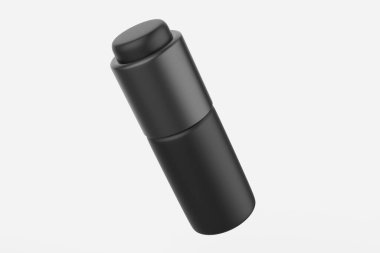 Kozmetik şişesi. Şampuan, sprey ürün. Örnek banyo kabı modeli. Güneş kremi için pompa dağıtıcısı olan boş bir paket. Süt köpüğü markası, tıbbi sağlık şişesi.