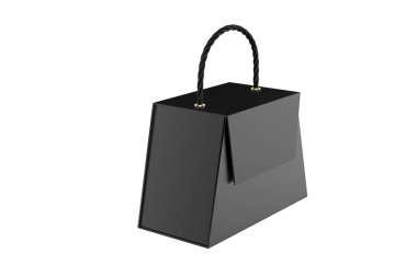 Lüks Manyetik Kapanış Lip Kutusu, Kozmetik Tırnak cilası Paket Kutusu. 3d illüstrasyon