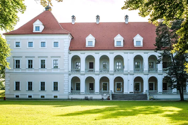 Бирзайский Замок Городе Бирзай Литве — стоковое фото