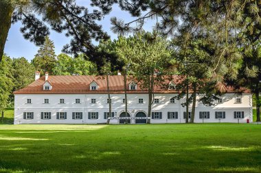 Birzai kalesi Litvanya 'nın Birzai şehrinde.