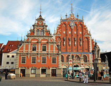 Riga, Letonya siyah nokta evi