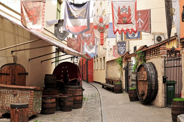 Vieux coin dans le centre de Riga — Photo