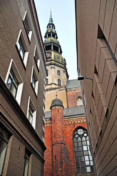 Calles de Riga, Letonia — Foto de Stock