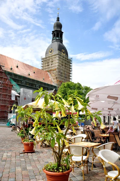 Riga, Lettland, domas sobor — Stockfoto