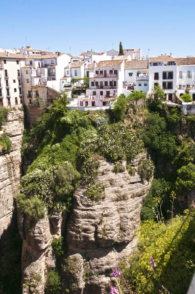 Panoramatický pohled z ronda, Andalusie, Španělsko — Stock fotografie