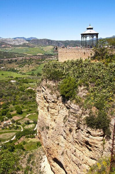 Panoramic view of Ronda, Andalusia, Spain