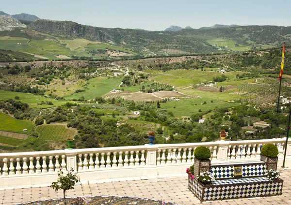 Vue sur le domaine à Ronda, Espagne — Photo