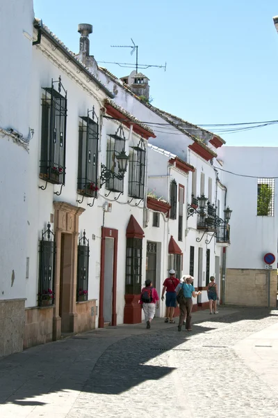 Španělská vesnice ulice - Ronda — Stock fotografie