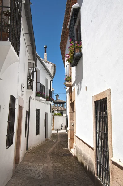 Strade del villaggio spagnolo - Ronda — Foto Stock