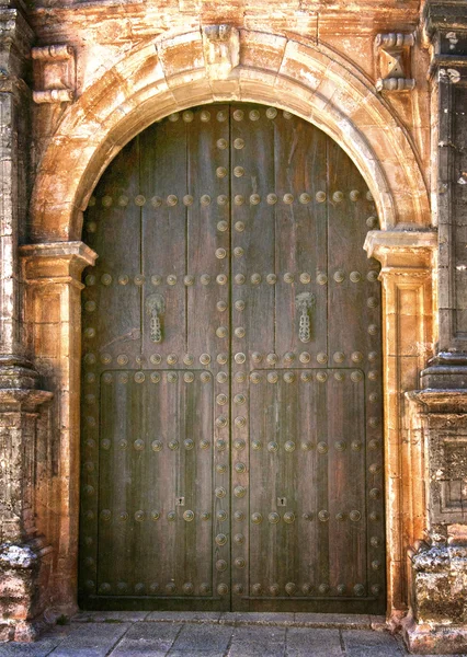 Porta grungy — Fotografia de Stock