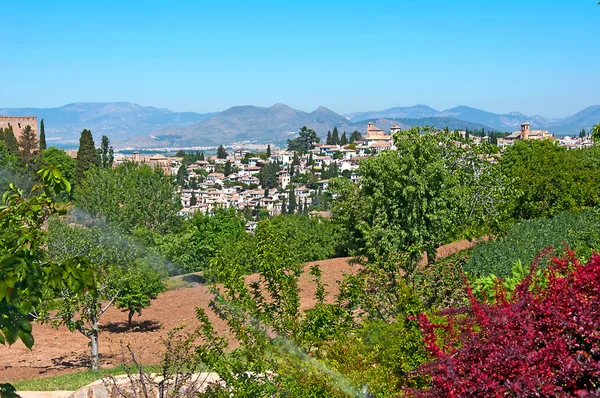 Jardines de la Alhambra en Granada, España —  Fotos de Stock