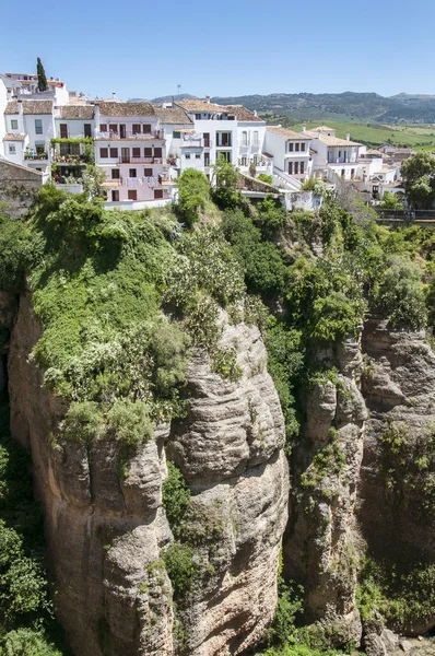 Vieille ville de Ronda sur une colline dans la région de l'Andalousie Espagne, Ma — Photo