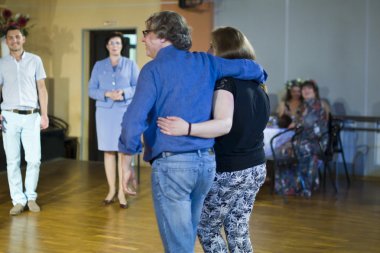 St. Petersburg, Rusya - 29 Haziran 2015: genç d izleyici