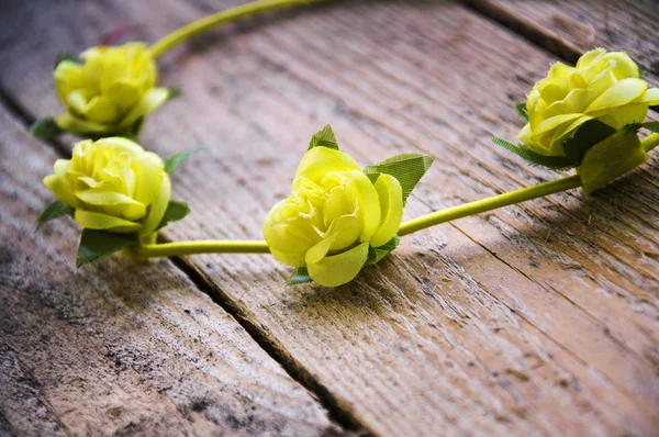 黄色の花輪 — ストック写真