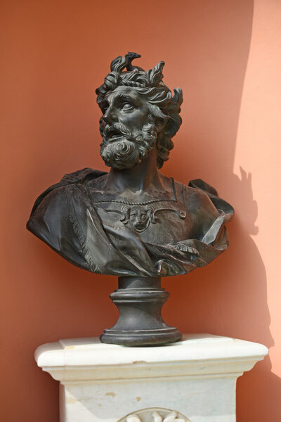Sculpture in the Cameron gallery in Tsarskoe Selo