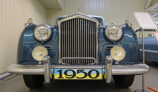 1950 Blue Crewe Rolls Royce Bentley Continental Rare Collectible Retro Royalty Free Stock Images