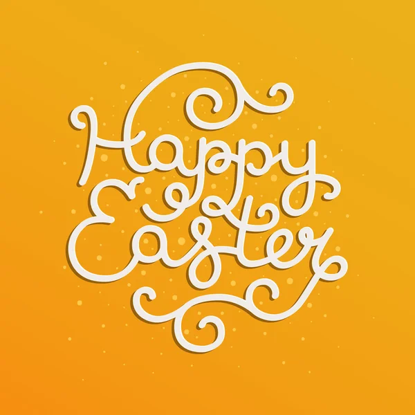 Tarjeta de Pascua feliz — Vector de stock