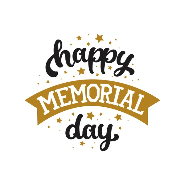 Memorial day background — Stock Vector