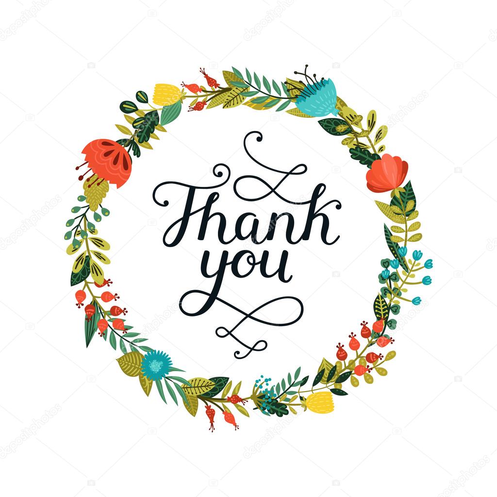 Thank you card Stock Vector Image by ©tatishdesign 114619530