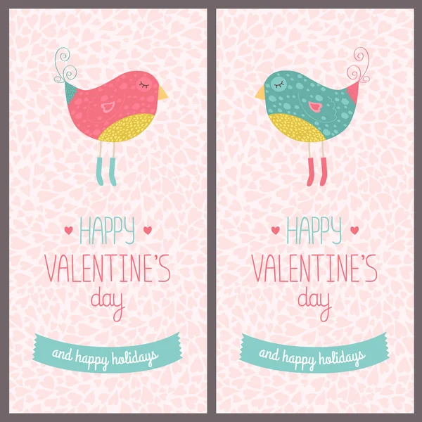 Tarjeta de San Valentín — Vector de stock