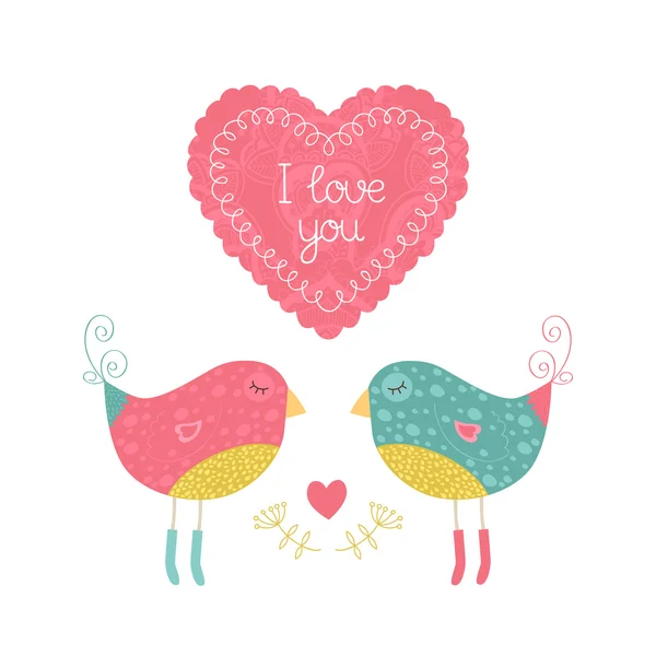 Carte de Saint Valentin — Image vectorielle