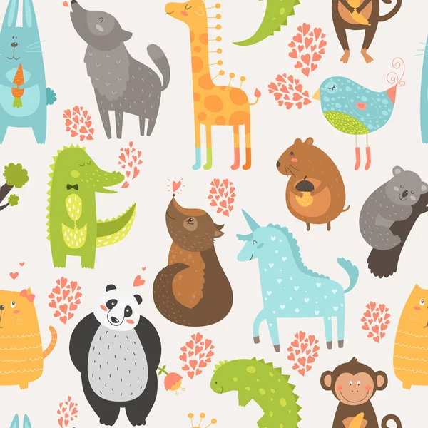 Contexto animal — Vector de stock