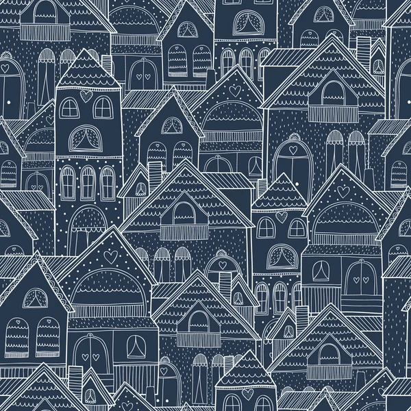 Fondo sin costuras del hogar — Vector de stock