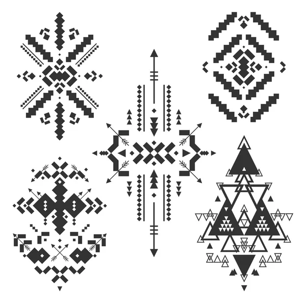 Tribal Vector-elementen — Stockvector