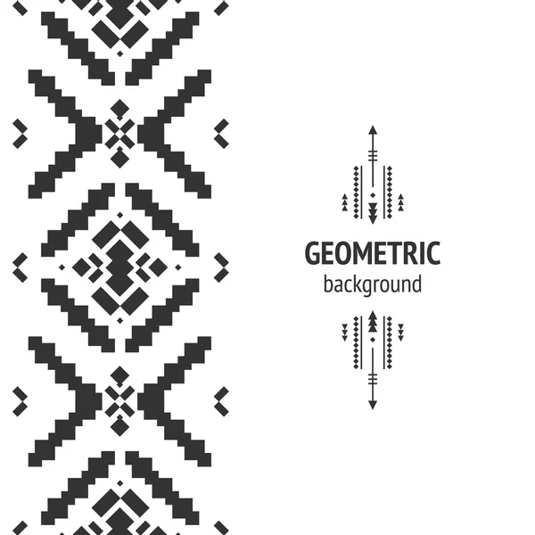 Geometrické vektorové pozadí — Stockový vektor