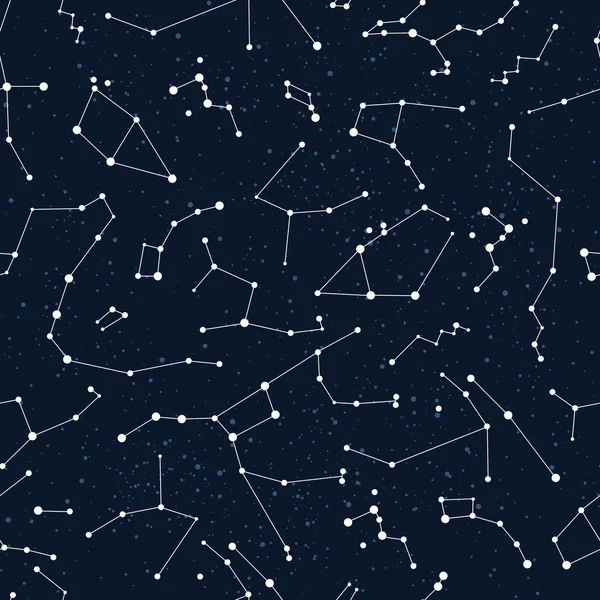 Hintergrund der Vektorkonstellationen, — Stockvektor