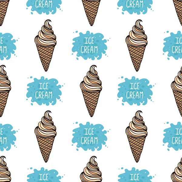 Fondo de helado vectorial — Archivo Imágenes Vectoriales