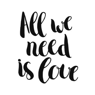 İlham verici vektör yazı