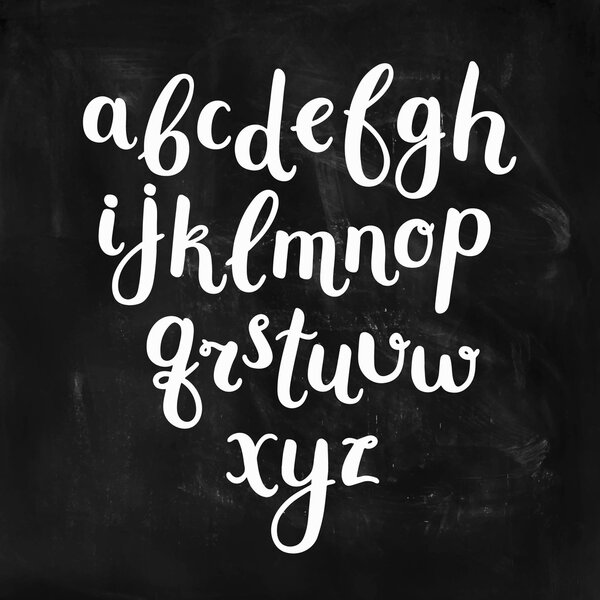 Vector Hand Drawn Alphabet