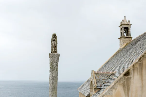 Capela de Saint They, Pointe du Van (França ) — Fotografia de Stock