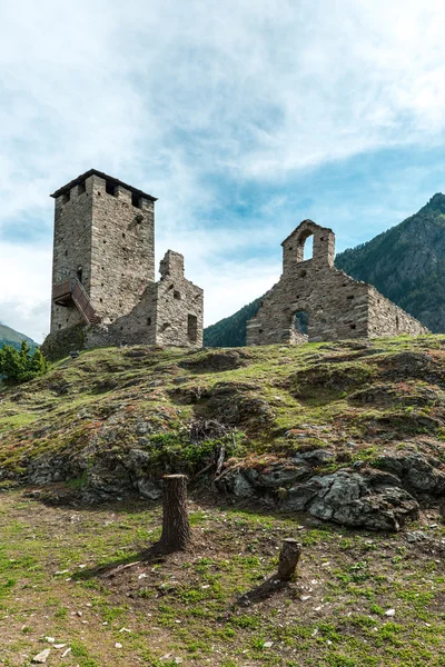 Castello di Graines, Valle d'Aosta (Italia) ) — Foto Stock