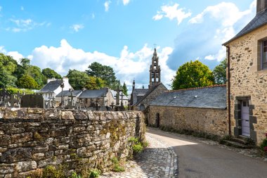 Mezarlığı ve daoulas, (Fransa abbey)