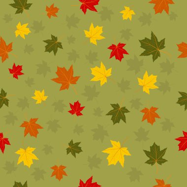 sonbahar yaprakları paterni