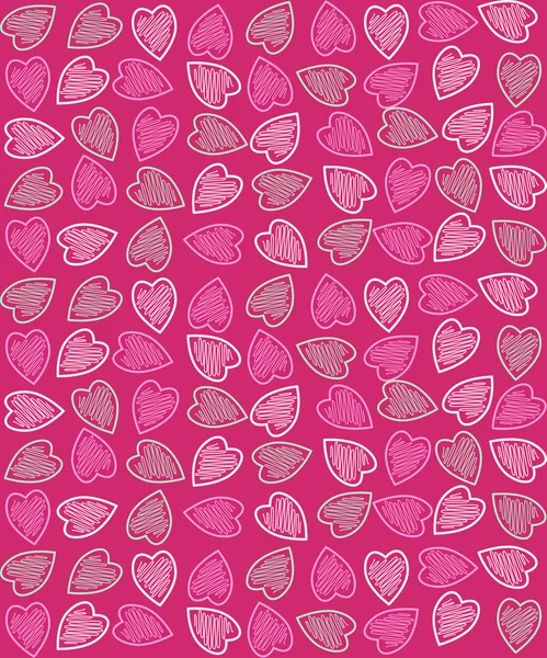 Valentine's day seamless, pattern — Stock Vector